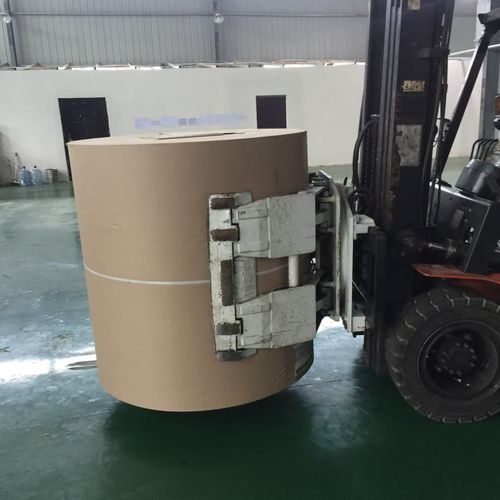 扬州市搬运装卸堆垛设备 圆桶装卸设备二手3吨报夹叉车平夹包铲车